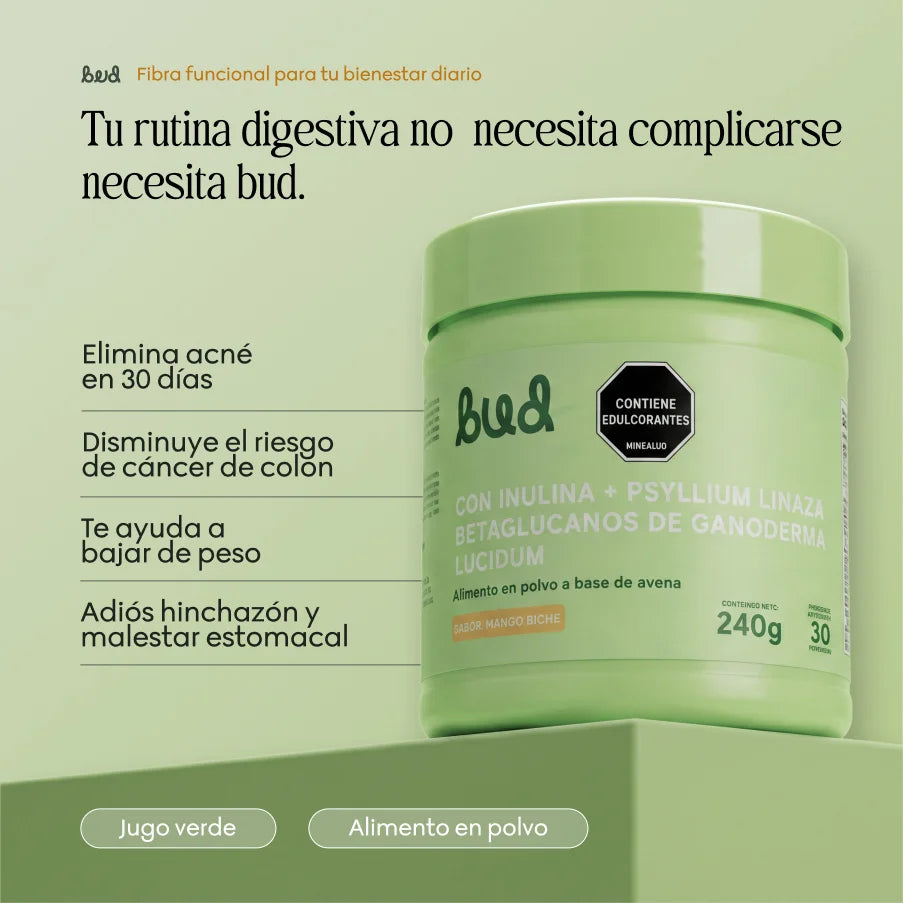 Kit Digestivo Verde Bud