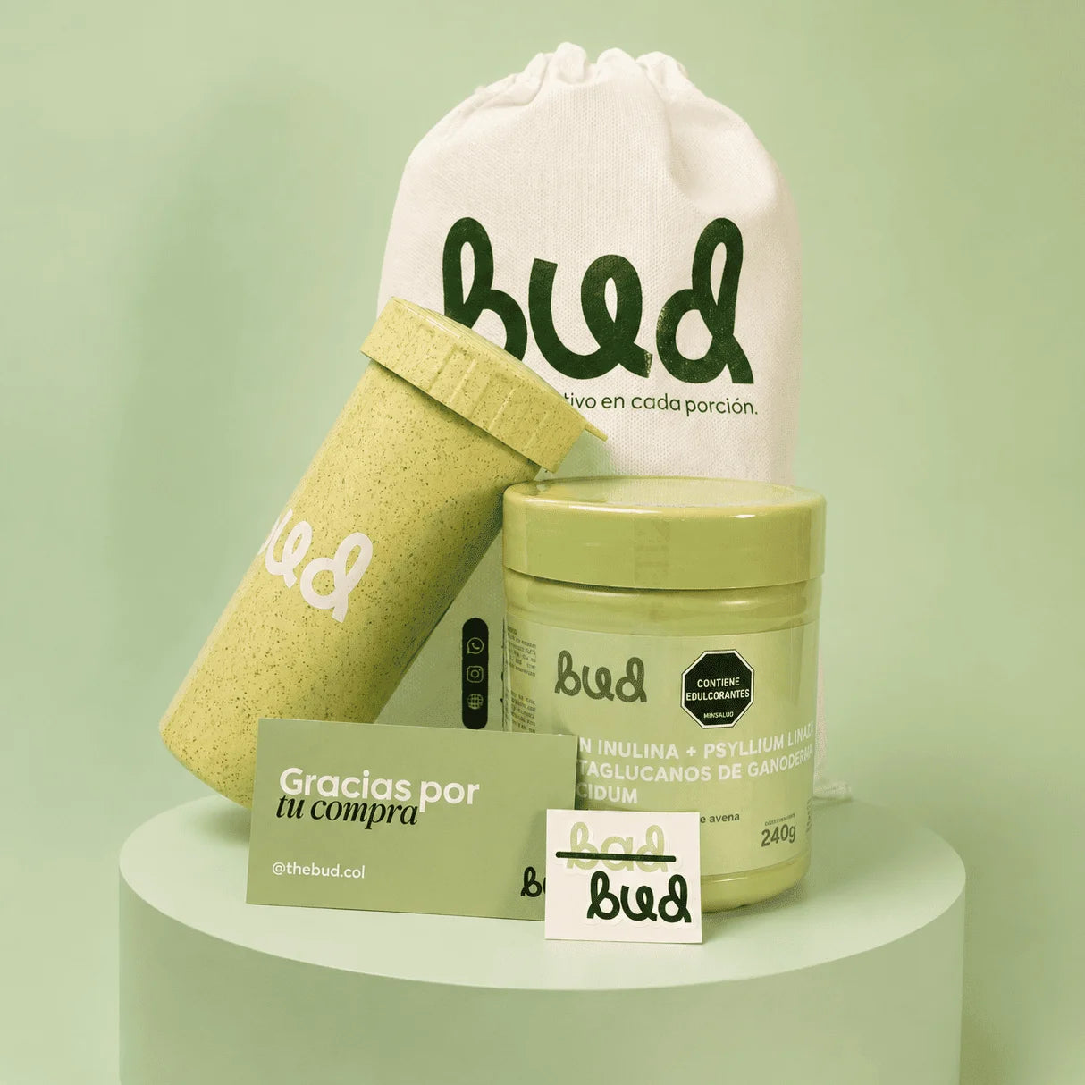 Kit Digestivo Verde Bud